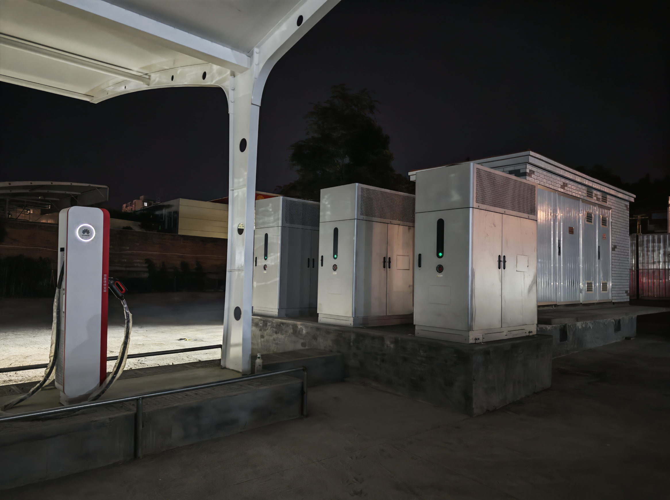 安岳九韶公交华为超充站二期(图2)