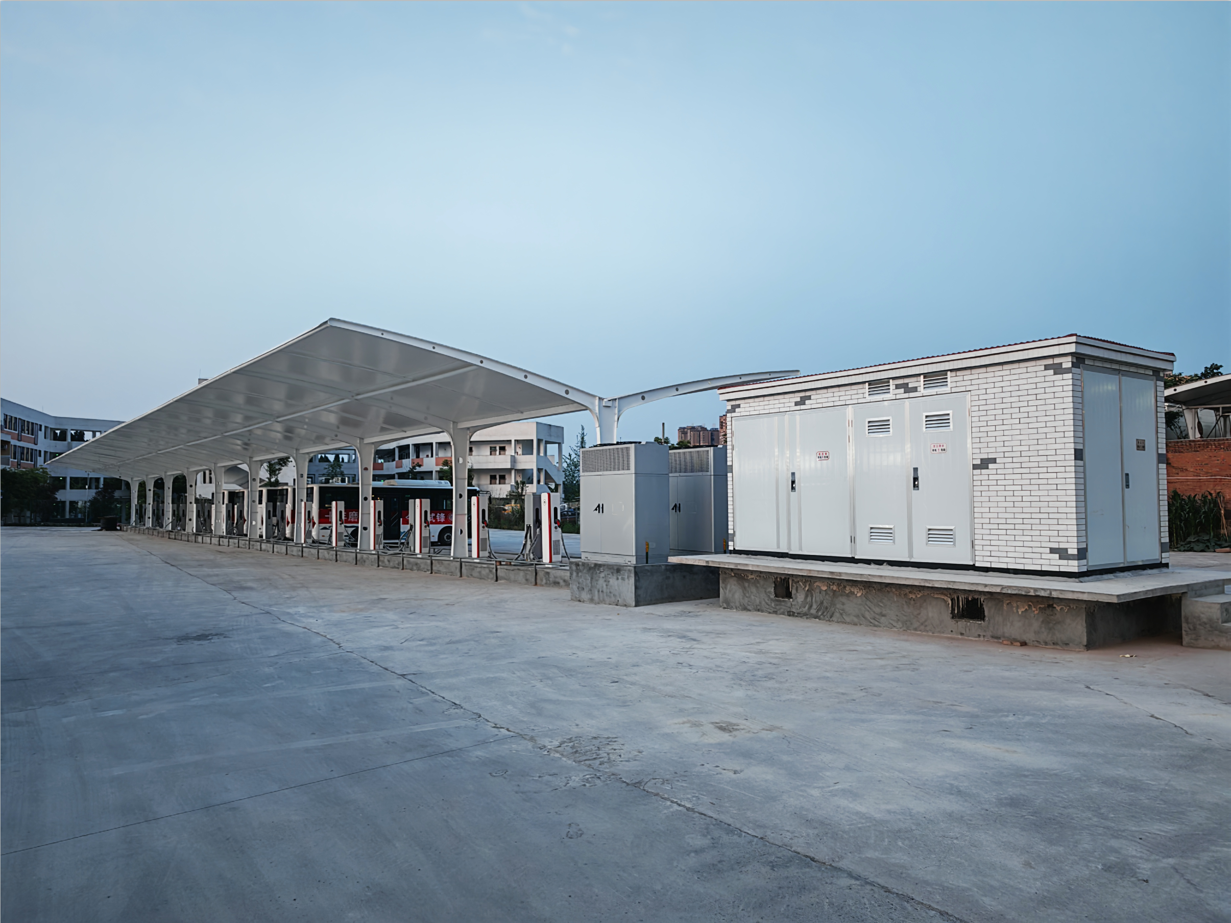 安岳九韶公交华为超充站二期(图4)